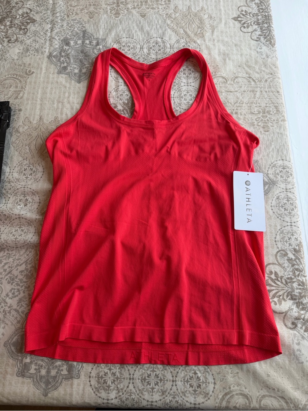 Athleta Women’s Red Racerback Performance Tank